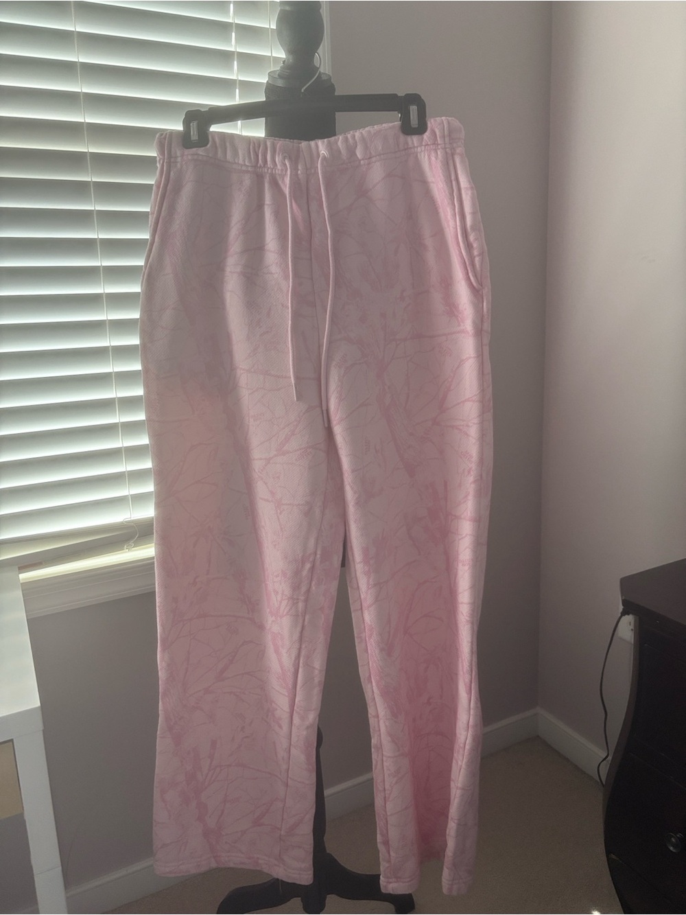 Women's Pink Tie-Dye Jogger Pants